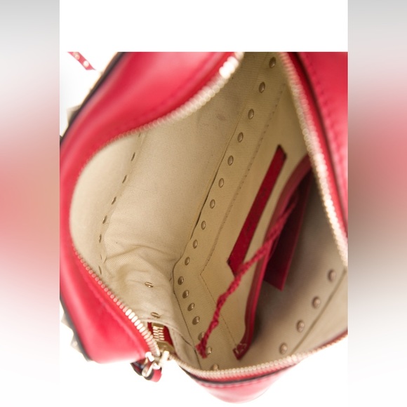 VALENTINO LEATHER ROCKSTUD CROSSBODY BAG - Picture 5 of 5